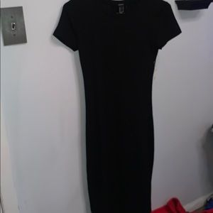 Black long dress